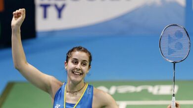 Carolina Marín jugará la final del Europeo de bádminton tras batir a la danesa Blichfeldt