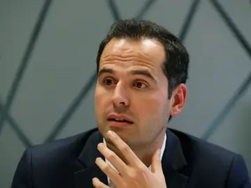 El portavoz de Ciudadanos en la Asamblea de Madrid, Ignacio Aguado, durante una ehtrevista con Efe El portavoz de Ciudadanos en la Asamblea de Madrid, Ignacio Aguado, durante una ehtrevista con Efe