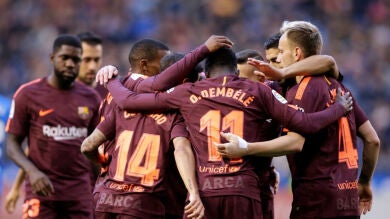 El Barcelona conquista la Liga en Riazor y manda al Deportivo a Segunda
