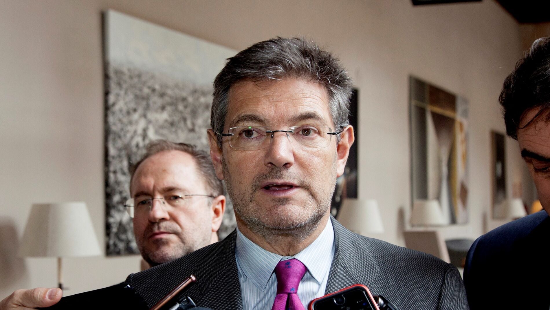 El ministro de Justicia, Rafael Catal&aacute;