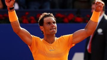 Rafa Nadal celebra su victoria