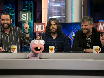 Raúl Cimas, Vaquero y Dani Mateo tienen que tomar la decisión más crítica de 'El Hormiguero 3.0' Raúl Cimas, Vaquero y Dani Mateo tienen que tomar la decisión más crítica de 'El Hormiguero 3.0'