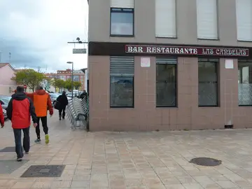 Lugar donde una mujer fue asesinada en la madrugada del sábado en Burgos Lugar donde una mujer fue asesinada en la madrugada del sábado en Burgos