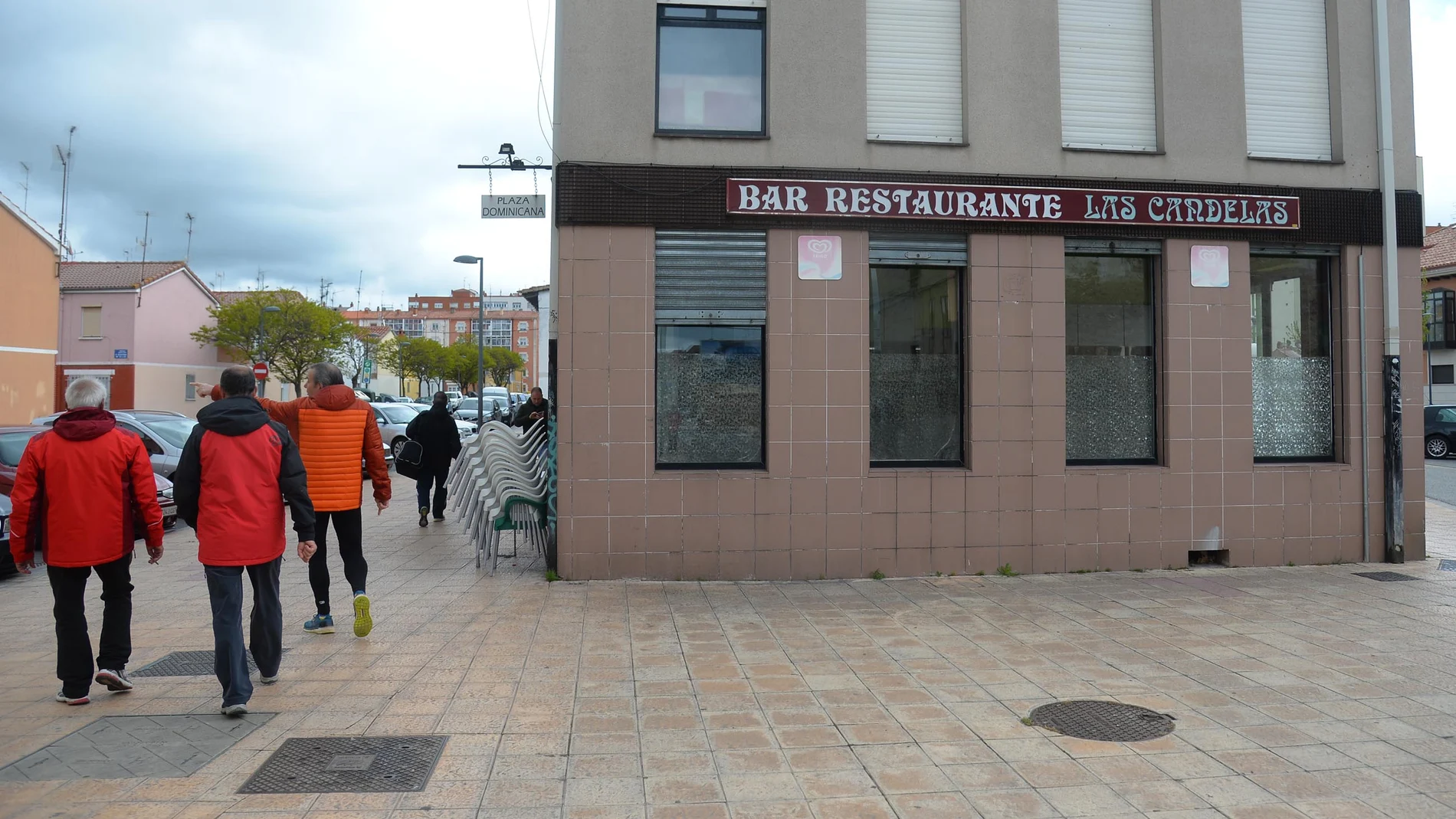 Lugar donde una mujer fue asesinada en la madrugada del sábado en Burgos Lugar donde una mujer fue asesinada en la madrugada del sábado en Burgos
