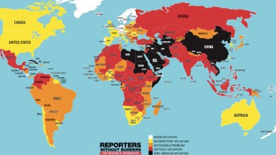 Reporteros Sin Fronteras denuncia un creciente 