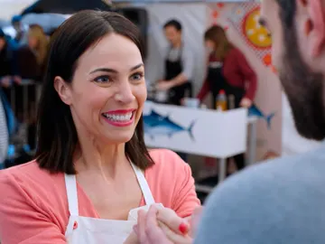 El tonteo de Iñaki y Gotzone entre los fogones del Concurso de Marmitako El tonteo de Iñaki y Gotzone entre los fogones del Concurso de Marmitako