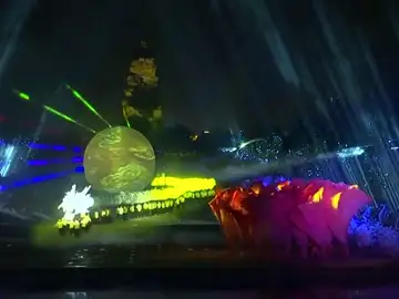 La capital de Xi´an celebra el día del trabajador con un espectáculo de luces La capital de Xi´an celebra el día del trabajador con un espectáculo de luces