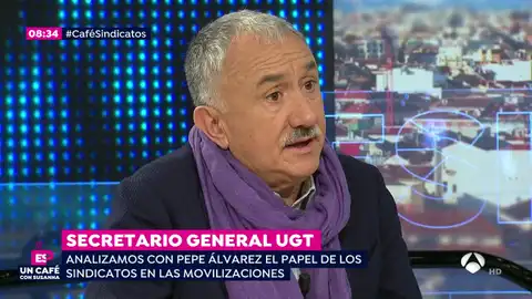 Pepe Álvarez, secretario general de la UGT Pepe Álvarez, secretario general de la UGT