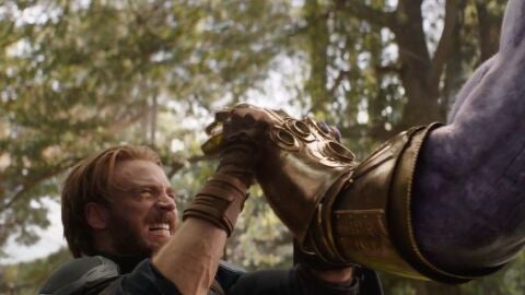 Capitán América contra Thanos