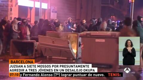 Desalojo del centro okupa de Can Vies