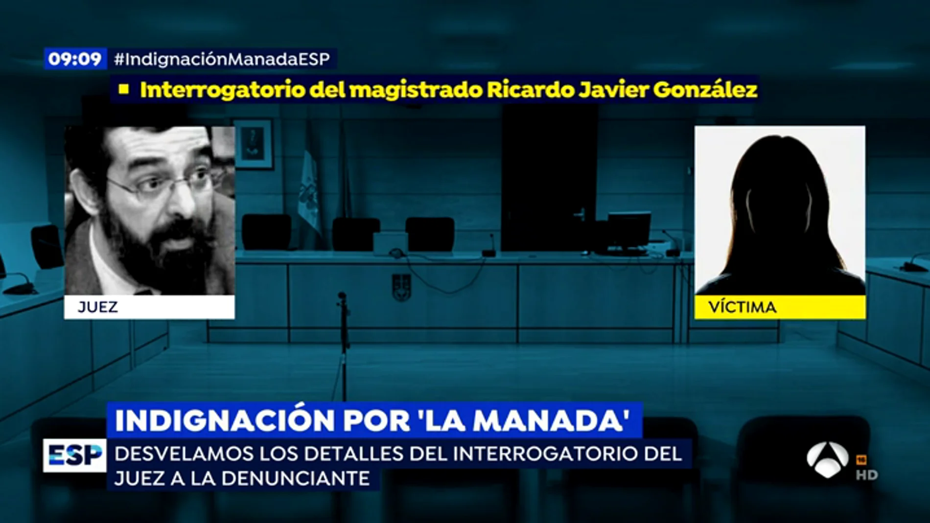 Así fue el tenso interrogatorio del juez Ricardo Javier González que pidió absolver a 'La Manada' con la víctima