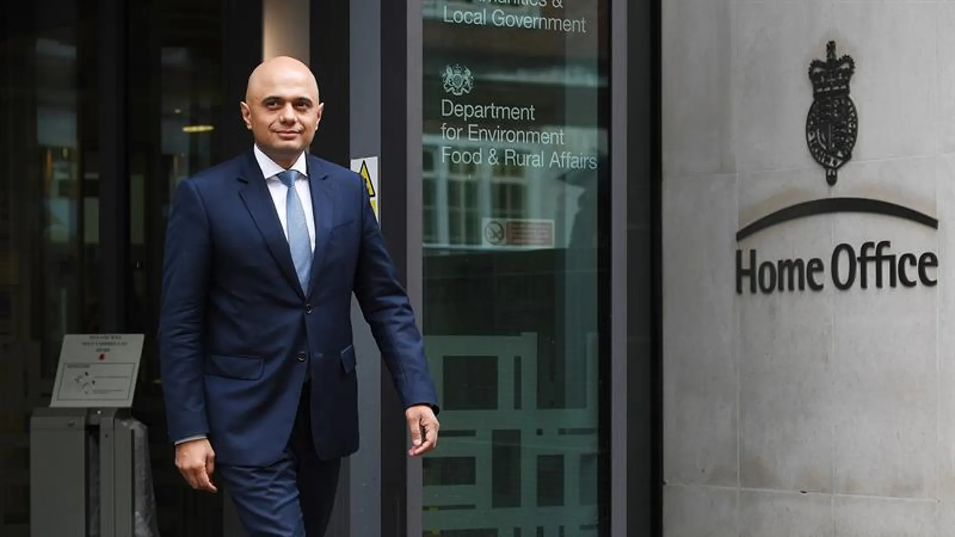 El recién nombrado ministro del Interior de Reino Unido, Sajid Javid El recién nombrado ministro del Interior de Reino Unido, Sajid Javid