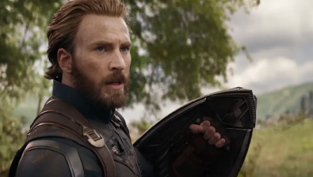 Capitán América en 'Vengadores: Infinity War'