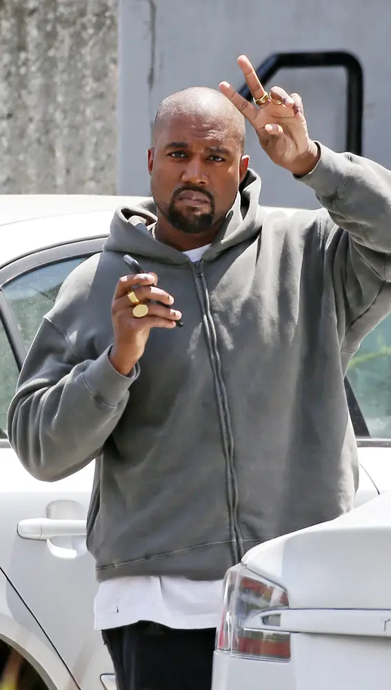 Kanye West, muy simpatico con la prensa