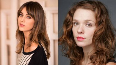 Irene Arcos y Valeria Alonso, protagonistas de 'El embarcadero' 