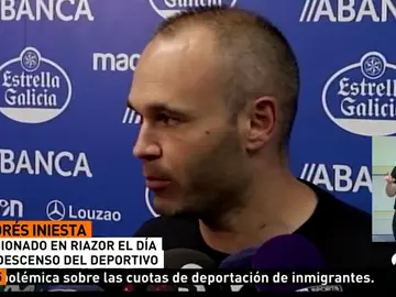Iniesta: "El equipo se merecía la Liga por su regularidad y constancia todo el año" Iniesta: "El equipo se merecía la Liga por su regularidad y constancia todo el año"