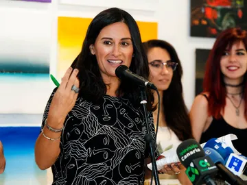 La exdiputada de Coalición Canaria Dulce Xerach La exdiputada de Coalición Canaria Dulce Xerach