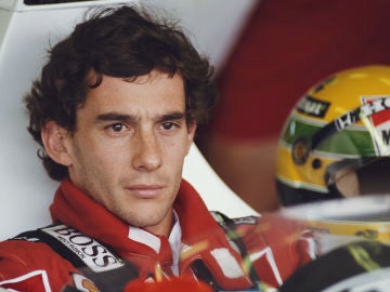 Ayrton Senna, en su época con McLaren