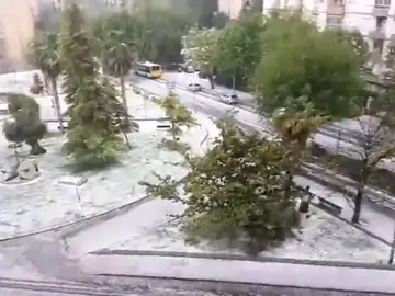 Mayo comienza con frío, lluvias e incluso granizo Mayo comienza con frío, lluvias e incluso granizo