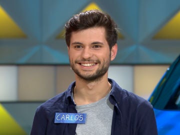 Carlos se cuela en la gran final de 'La ruleta de la suerte' con su gran juego