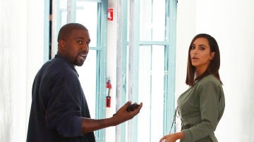 Kanye West y Kim Kardashian