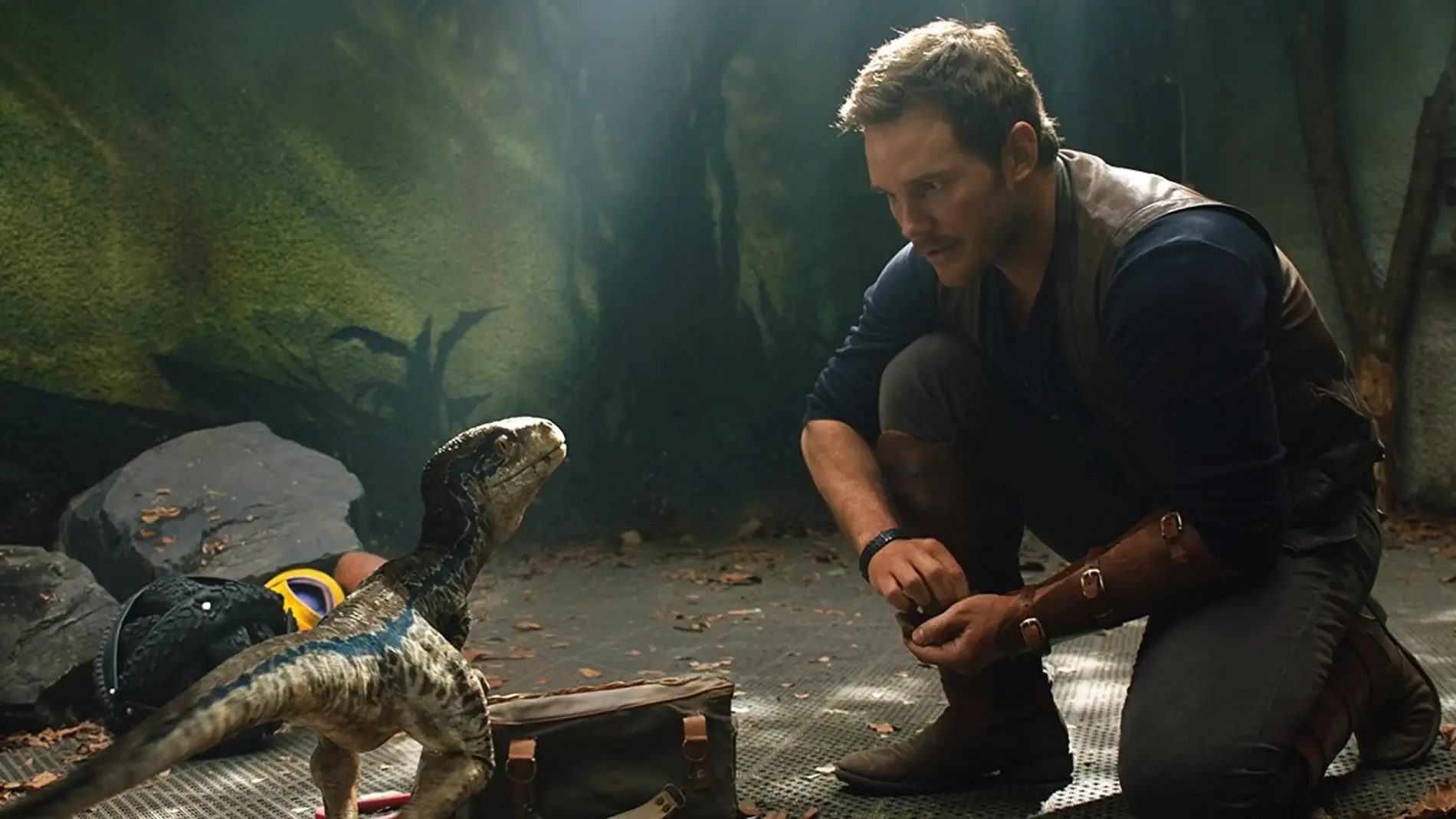 Chris Pratt en 'Jurassic World: El reino caído'