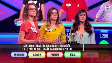 La pregunta sobre Eurovisión que ha impedido que las 'Trempats' superen a 'Los Lobos' en la primera fase de '¡Boom!'