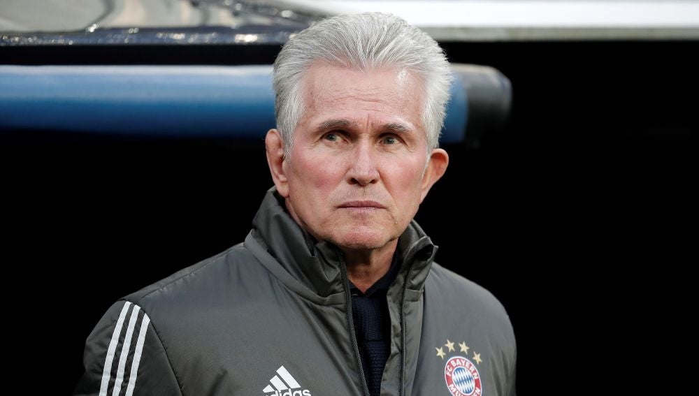 Jupp Heynckes, en el banquillo
