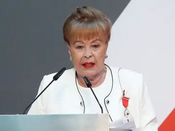 Gemma Cuervo durante su discurso Gemma Cuervo durante su discurso