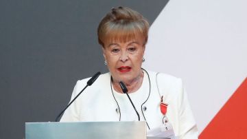 Gemma Cuervo durante su discurso