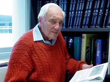 Imagen del científico australiano David Goodall, de 104 años Imagen del científico australiano David Goodall, de 104 años