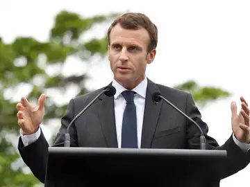En la imagen el presidente de Francia Emmanuel Macron En la imagen el presidente de Francia Emmanuel Macron
