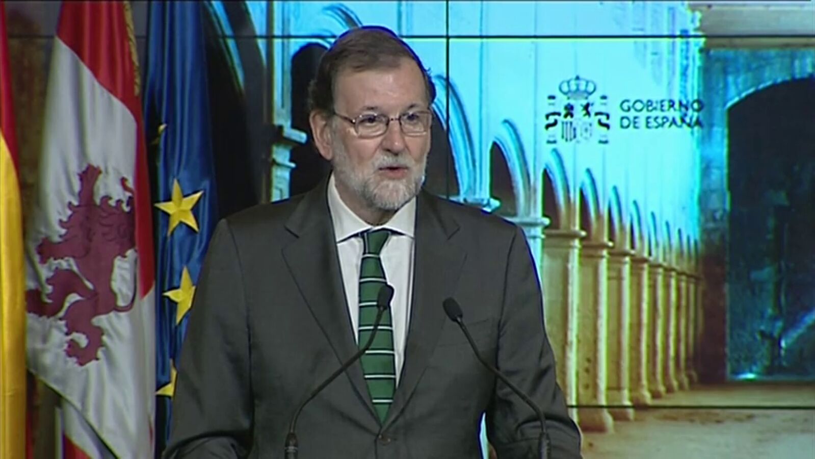 Rajoy apela al diálogo, el trabajo conjunto y la colaboración institucional para que los españoles compartan un 