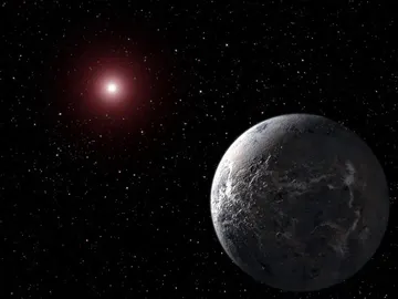 Imagen de archivo de un exoplaneta Imagen de archivo de un exoplaneta