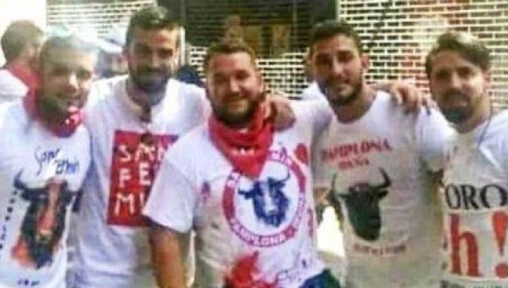 Miembros de 'La Manada'