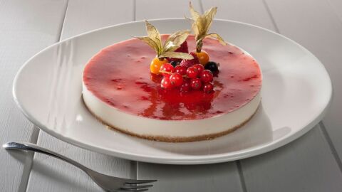 Tarta de queso cuajada