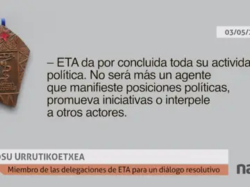 Comunicado de ETA Comunicado de ETA