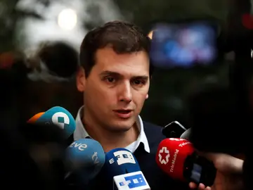 El presidente del partido español Ciudadanos, Albert Rivera El presidente del partido español Ciudadanos, Albert Rivera