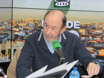 Alfredo Pérez Rubalcaba en Onda Cero Alfredo Pérez Rubalcaba en Onda Cero