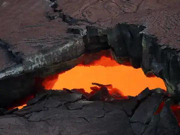 El volcán Kilauea, en erupción El volcán Kilauea, en erupción