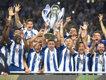 El FC Oporto celebra su victoria