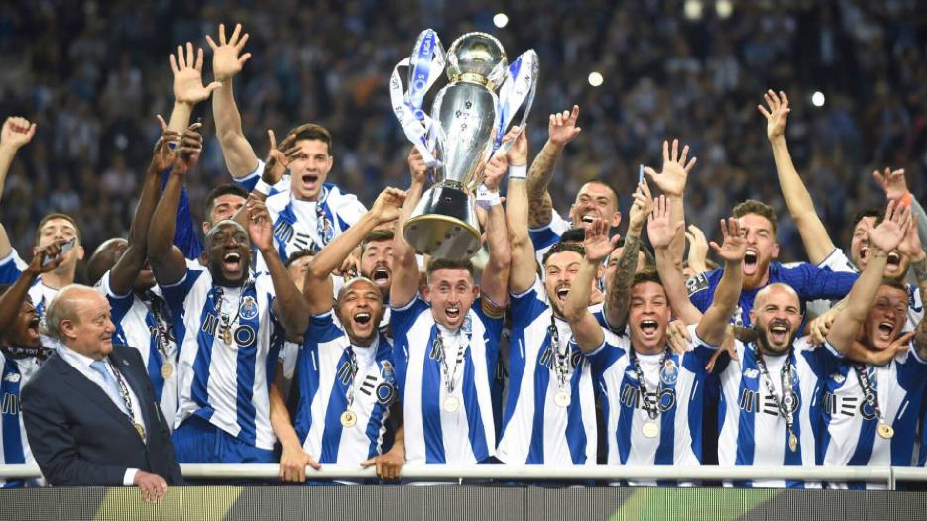 El FC Oporto celebra su victoria