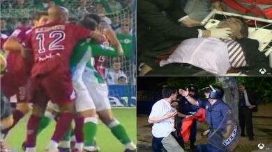 Golpes, agresiones, jugadores pasados de vueltas... El derbi sevillano, uno de los más calientes del mundo