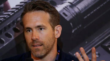 Ryan Reynolds en la gira de 'Deadpool 2'