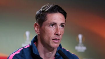 Fernando Torres, en rueda de prensa