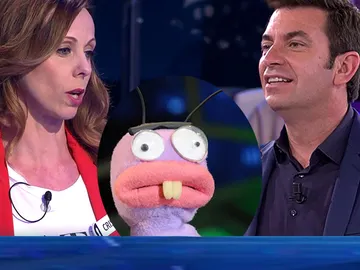 Trancas, la hormiga más famosa de 'El Hormiguero 3.0', se cuela en '¡Ahora Caigo!' Trancas, la hormiga más famosa de 'El Hormiguero 3.0', se cuela en '¡Ahora Caigo!'