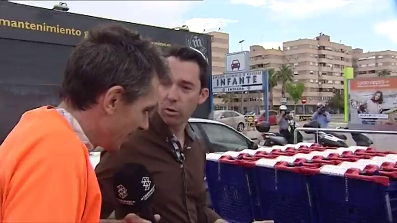 Los acusados de violar a una mujer en Murcia: 