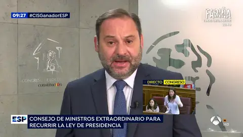 José Luis Ábalos en Espejo Público José Luis Ábalos en Espejo Público