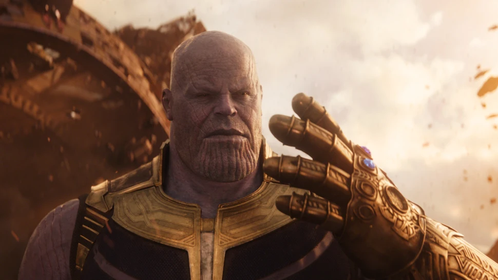 Thanos con el Guantelete del Infinito Thanos con el Guantelete del Infinito