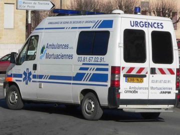 Imagen de archivo de una ambulancia de Francia